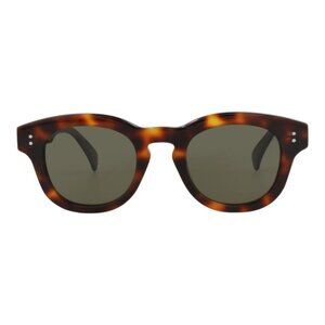 New Authentic Kenzo Unisex Round/Oval Havana Havana Green Fashion Designer Sungl